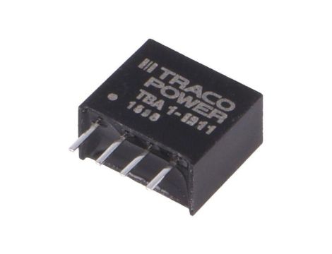 Przetwornica DC/DC, 1W, Uwej: 10,8...13,2VDC, Uwyj: 5VDC, Iwyj: 200mA TBA 1-1211