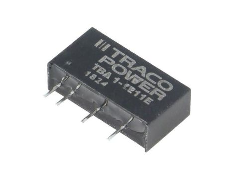 Przetwornica DC/DC, 1W, Uwej: 10,8...13,2VDC, Uwyj: 5VDC, Iwyj: 200mA TBA 1-1211E