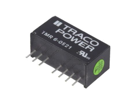 Przetwornica DC/DC, 6W, Uwej: 4,5...9VDC, Uwyj: 5VDC, Uwyj2: -5VDC TMR 6-0521