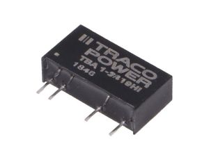 Przetwornica DC/DC, 1W, Uwej: 21,6...26,4VDC, Uwyj: 9VDC, Iwyj: 111mA TBA 1-2419HI