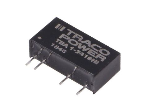 Przetwornica DC/DC, 1W, Uwej: 21,6...26,4VDC, Uwyj: 9VDC, Iwyj: 111mA TBA 1-2419HI