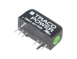 Przetwornica DC/DC, 6W, Uwej: 18...75VDC, Uwyj: 5VDC, Iwyj: 1200mA TMR 6-4811WIR