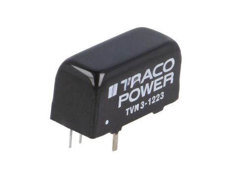 Przetwornica DC/DC, 3W, Uwej: 9...18VDC, Uwyj: 15VDC, Uwyj2: -15VDC TVN 3-1223
