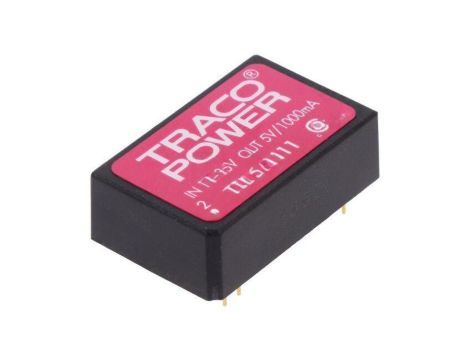 Przetwornica DC/DC, 5W, Uwej: 18...36VDC, Uwyj: 5VDC, Iwyj: 1000mA TEL 5-2411
