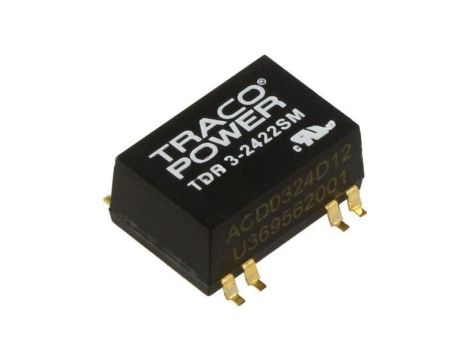 Przetwornica DC/DC, 3W, Uwej: 18...36VDC, Uwyj: 12VDC, Uwyj2: -12VDC TDR 3-2422SM