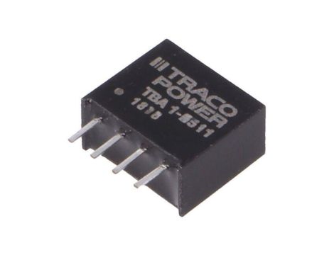 Przetwornica DC/DC, 1W, Uwej: 4,5...5,5VDC, Uwyj: 5VDC, Iwyj: 200mA TBA 1-0511