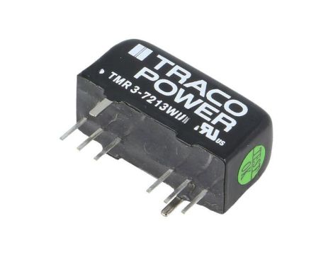 Przetwornica DC/DC, 3W, Uwej: 43...160VDC, Uwyj: 15VDC, Iwyj: 200mA TMR 3-7213WIR
