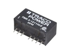 Przetwornica DC/DC, 3W, Uwej: 4,5...18VDC, Uwyj: 5VDC, Iwyj: 600mA TMR 3-1211WIE