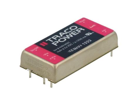 Przetwornica DC/DC, 30W, Uwej: 9...18VDC, Uwyj: 12VDC, Uwyj2: -12VDC TEN 30-1222