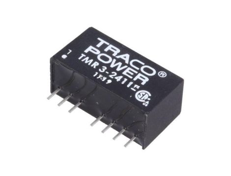 Przetwornica DC/DC, 3W, Uwej: 18...36VDC, Uwyj: 5VDC, Iwyj: 600mA TMR 3-2411E