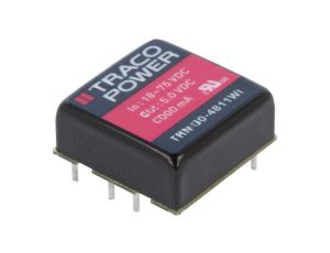 Przetwornica DC/DC, 30W, Uwej: 18...75VDC, Uwyj: 5VDC, Iwyj: 6000mA THN 30-4811WI