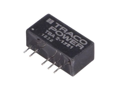 Przetwornica DC/DC, 2W, Uwej: 10,8...13,2VDC, Uwyj: 5VDC, Iwyj: 200mA TBA 2-1221