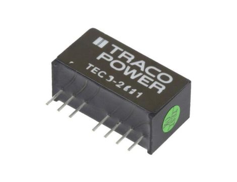 Przetwornica DC/DC, 3W, Uwej: 18...36VDC, Uwyj: 5VDC, Iwyj: 600mA TEC 3-2411