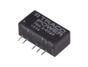 Przetwornica DC/DC, 2W, Uwej: 4,5...5,5VDC, Uwyj: 15VDC, Iwyj: 65mA TBA 2-0523