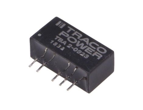 Przetwornica DC/DC, 2W, Uwej: 4,5...5,5VDC, Uwyj: 15VDC, Iwyj: 65mA TBA 2-0523