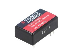 Przetwornica DC/DC, 10W, Uwej: 36...75VDC, Uwyj: 15VDC, Iwyj: 666mA TEL 10-4813