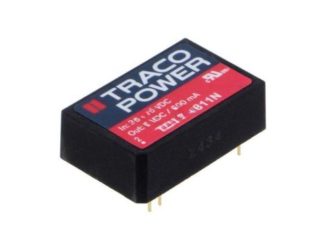 Przetwornica DC/DC, 3W, Uwej: 36...75VDC, Uwyj: 5VDC, Iwyj: 600mA TEN 3-4811N