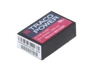 Przetwornica DC/DC, 6W, Uwej: 4,5...9VDC, Uwyj: 12VDC, Iwyj: 500mA THM 6-0512WI