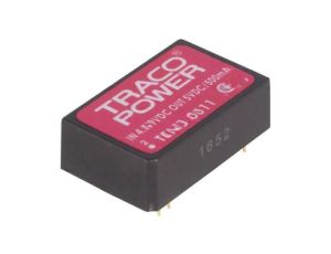 Przetwornica DC/DC, 3W, Uwej: 4,5...9VDC, Uwyj: 5VDC, Iwyj: 500mA TEN 3-0511