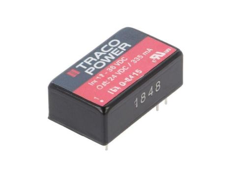 Przetwornica DC/DC, 8W, Uwej: 18...36VDC, Uwyj: 24VDC, Iwyj: 335mA TEL 8-2415