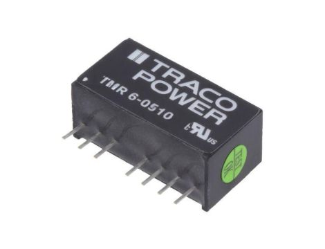 Przetwornica DC/DC, 6W, Uwej: 4,5...9VDC, Uwyj: 3,3VDC, Iwyj: 1300mA TMR 6-0510