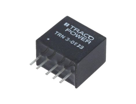 Przetwornica DC/DC, 3W, Uwej: 4,5...13,2VDC, Uwyj: 15VDC, Iwyj: 100mA TRN 3-0523