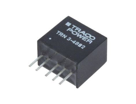 Przetwornica DC/DC, 3W, Uwej: 36...75VDC, Uwyj: 12VDC, Uwyj2: -12VDC TRN 3-4822