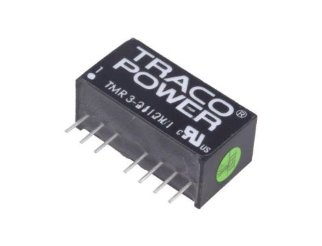 Przetwornica DC/DC, 3W, Uwej: 9...36VDC, Uwyj: 12VDC, Iwyj: 250mA TMR 3-2412WI