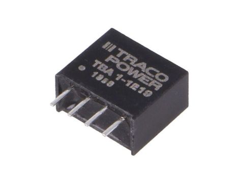 Przetwornica DC/DC, 1W, Uwej: 10,8...13,2VDC, Uwyj: 9VDC, Iwyj: 110mA TBA 1-1219