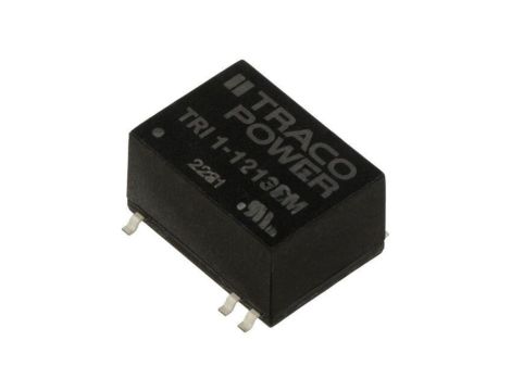 Przetwornica DC/DC, 1W, Uwej: 10,8...13,2VDC, Uwyj: 15VDC, Iwyj: 68mA TRI 1-1213SM