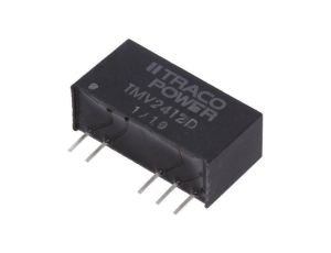 Przetwornica DC/DC, 1W, Uwej: 21,6...26,4VDC, Uwyj: 12VDC, Iwyj: 40mA TMV 2412D