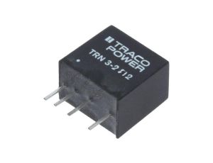 Przetwornica DC/DC, 3W, Uwej: 18...36VDC, Uwyj: 12VDC, Iwyj: 250mA TRN 3-2412
