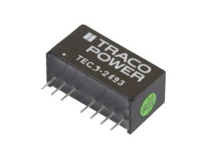 Przetwornica DC/DC, 3W, Uwej: 18...36VDC, Uwyj: 15VDC, Uwyj2: -15VDC TEC 3-2423