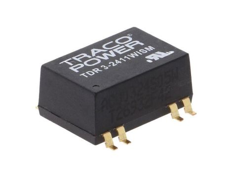 Przetwornica DC/DC, 3W, Uwej: 9...36VDC, Uwyj: 5VDC, Iwyj: 600mA, SMT TDR 3-2411WISM