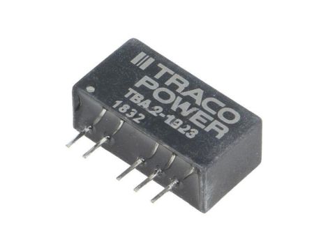 Przetwornica DC/DC, 2W, Uwej: 10,8...13,2VDC, Uwyj: 15VDC, Iwyj: 65mA TBA 2-1223