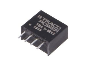 Przetwornica DC/DC, 1W, Uwej: 10,8...13,2VDC, Uwyj: 12VDC, Iwyj: 80mA TBA 1-1212