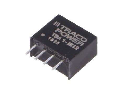 Przetwornica DC/DC, 1W, Uwej: 10,8...13,2VDC, Uwyj: 12VDC, Iwyj: 80mA TBA 1-1212