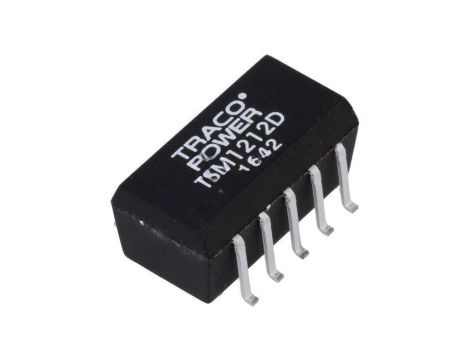 Przetwornica DC/DC, 1W, Uwej: 10,8...13,2VDC, Uwyj: 12VDC, Iwyj: 40mA TSM 1212D