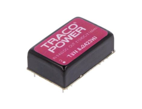 Przetwornica DC/DC, 5W, Uwej: 9...36VDC, Uwyj: 15VDC, Uwyj2: -15VDC TVN 5-2423WI