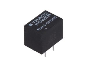 Przetwornica DC/DC, 5W, Uwej: 4,5...13,2VDC, Uwyj: 12VDC, Iwyj: 420mA TDN 5-0912WI