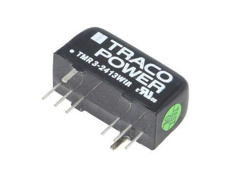 Przetwornica DC/DC, 3W, Uwej: 9...36VDC, Uwyj: 15VDC, Iwyj: 200mA TMR 3-2413WIR