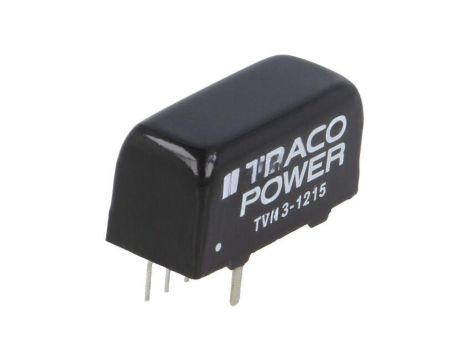 Przetwornica DC/DC, 3W, Uwej: 9...18VDC, Uwyj: 24VDC, Iwyj: 125mA TVN 3-1215