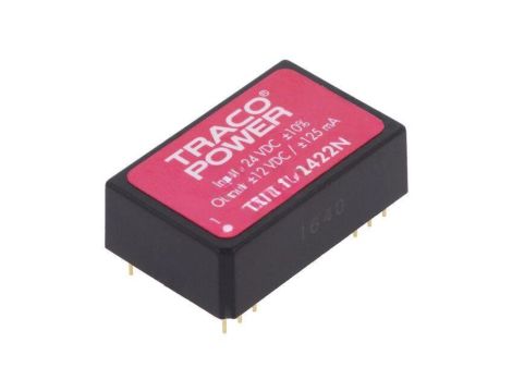 Przetwornica DC/DC, 3W, Uwej: 21,6...26,4VDC, Uwyj: 12VDC, DIP24, THT TEM 3-2422N