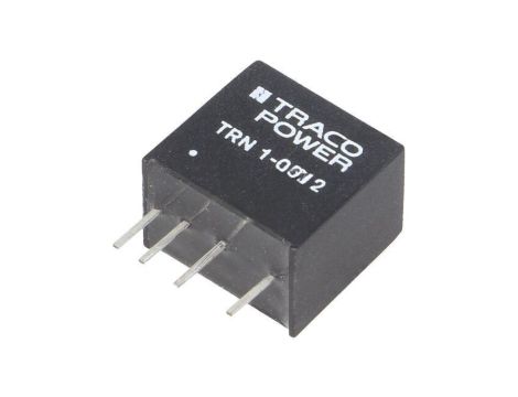 Przetwornica DC/DC, 1W, Uwej: 4,5...13,2VDC, Uwyj: 12VDC, Iwyj: 90mA TRN 1-0512