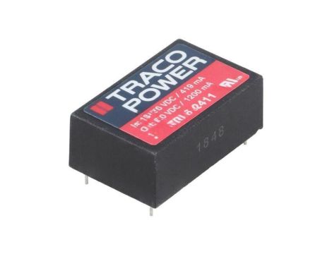 Przetwornica DC/DC, 6W, Uwej: 18...36VDC, Uwyj: 5VDC, Iwyj: 1,2A, THT TRI 6-2411