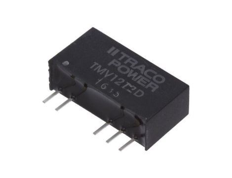 Przetwornica DC/DC, 1W, Uwej: 10,8...13,2VDC, Uwyj: 12VDC, Iwyj: 40mA TMV 1212D