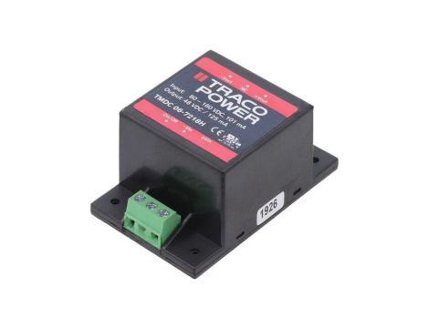 Przetwornica DC/DC, 6W, Uwej: 80...160VDC, Uwyj: 48VDC, Iwyj: 125mA TMDC 06-7218H