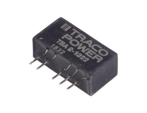 Przetwornica DC/DC, 2W, Uwej: 10,8...13,2VDC, Uwyj: 12VDC, Iwyj: 80mA TBA 2-1222