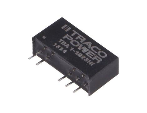 Przetwornica DC/DC, 1W, Uwej: 10,8...13,2VDC, Uwyj: 15VDC, Iwyj: 33mA TBA 1-1223HI