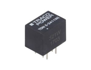 Przetwornica DC/DC, 5W, Uwej: 9...36VDC, Uwyj: 5VDC, Iwyj: 1A, DIP, THT TDN 5-2411WI